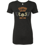 T-Shirts Vintage Black / Small Skipping Leg Day Women's Triblend T-Shirt