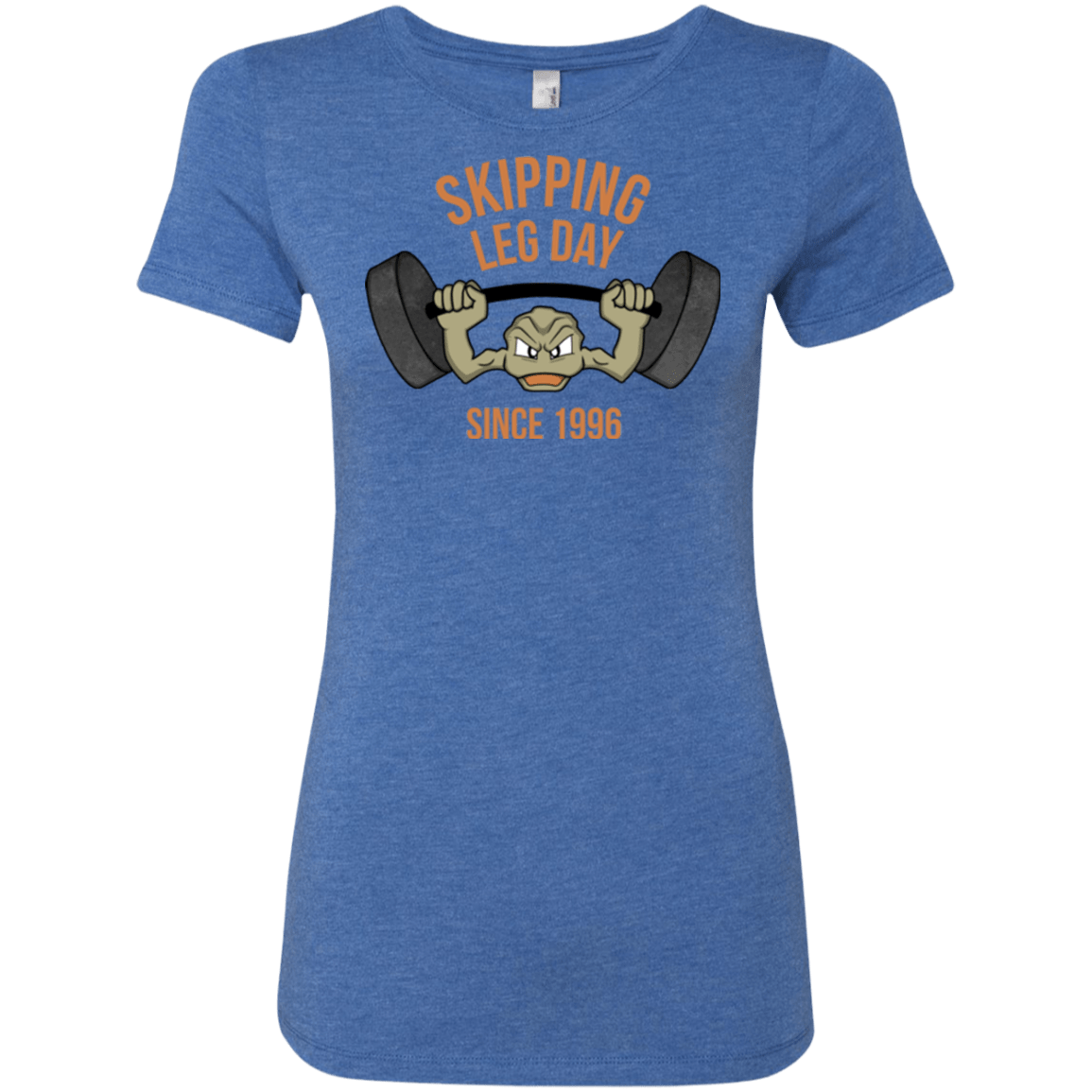 T-Shirts Vintage Royal / Small Skipping Leg Day Women's Triblend T-Shirt