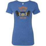 T-Shirts Vintage Royal / Small Skipping Leg Day Women's Triblend T-Shirt
