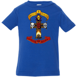 T-Shirts Royal / 6 Months Skull And Badass Infant PremiumT-Shirt