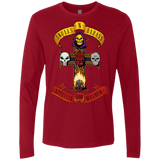 T-Shirts Cardinal / Small Skull And Badass Men's Premium Long Sleeve