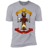 T-Shirts Heather Grey / X-Small Skull And Badass Men's Premium T-Shirt