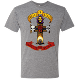 T-Shirts Premium Heather / Small Skull And Badass Men's Triblend T-Shirt