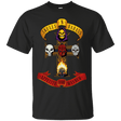 T-Shirts Black / Small Skull And Badass T-Shirt