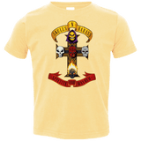 T-Shirts Butter / 2T Skull And Badass Toddler Premium T-Shirt