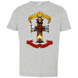 T-Shirts Heather / 2T Skull And Badass Toddler Premium T-Shirt