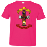T-Shirts Hot Pink / 2T Skull And Badass Toddler Premium T-Shirt