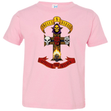 T-Shirts Pink / 2T Skull And Badass Toddler Premium T-Shirt