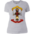 T-Shirts Heather Grey / X-Small Skull And Badass Women's Premium T-Shirt