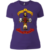 T-Shirts Purple / X-Small Skull And Badass Women's Premium T-Shirt