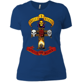 T-Shirts Royal / X-Small Skull And Badass Women's Premium T-Shirt