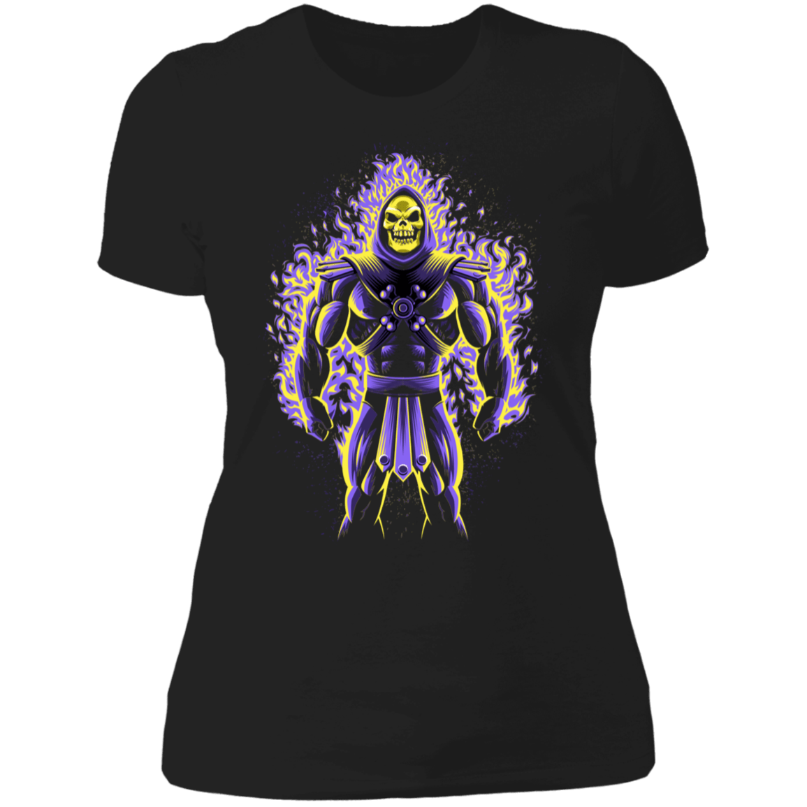 T-Shirts Black / X-Small Skull Fire Women's Premium T-Shirt