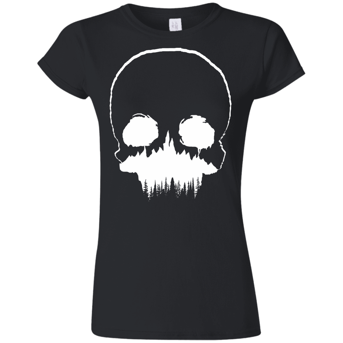 T-Shirts Black / S Skull Forest Junior Slimmer-Fit T-Shirt