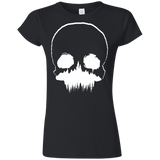 T-Shirts Black / S Skull Forest Junior Slimmer-Fit T-Shirt