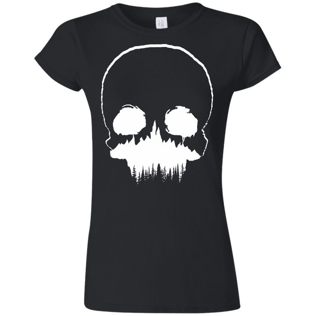 T-Shirts Black / S Skull Forest Junior Slimmer-Fit T-Shirt