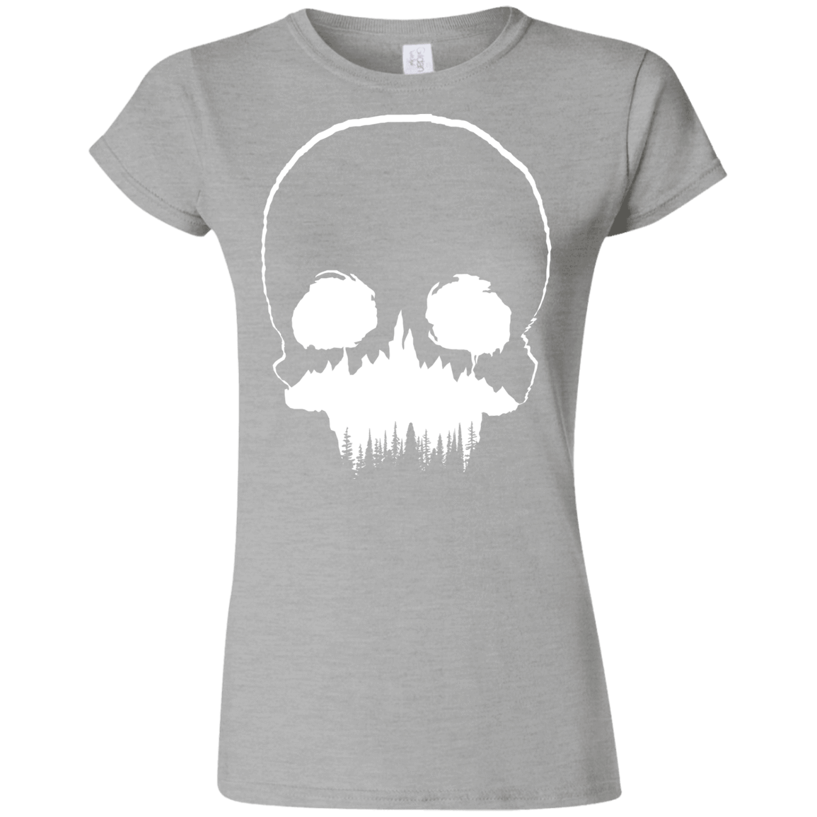 T-Shirts Sport Grey / S Skull Forest Junior Slimmer-Fit T-Shirt