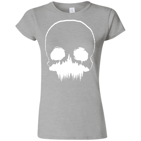 T-Shirts Sport Grey / S Skull Forest Junior Slimmer-Fit T-Shirt
