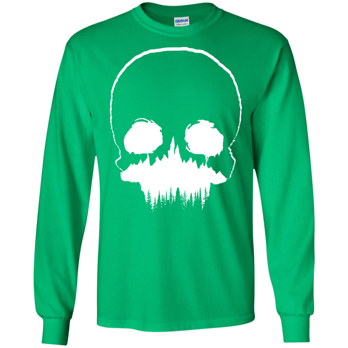 Skull Forest Men's Long Sleeve T-Shirt