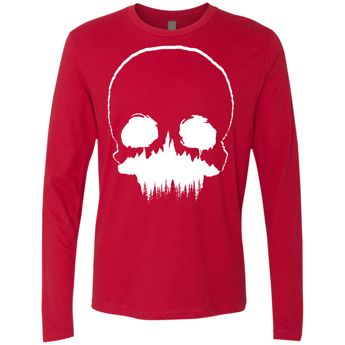 Skull Forest Men's Premium Long Sleeve