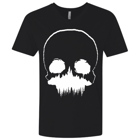 T-Shirts Black / X-Small Skull Forest Men's Premium V-Neck
