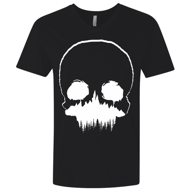 T-Shirts Black / X-Small Skull Forest Men's Premium V-Neck