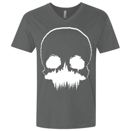 T-Shirts Heavy Metal / X-Small Skull Forest Men's Premium V-Neck
