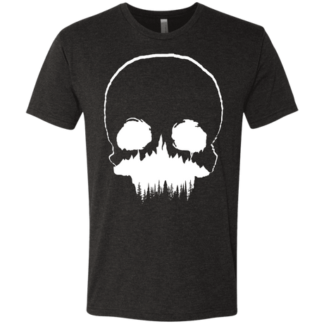 T-Shirts Vintage Black / S Skull Forest Men's Triblend T-Shirt
