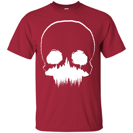 T-Shirts Cardinal / S Skull Forest T-Shirt