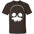 T-Shirts Dark Chocolate / S Skull Forest T-Shirt