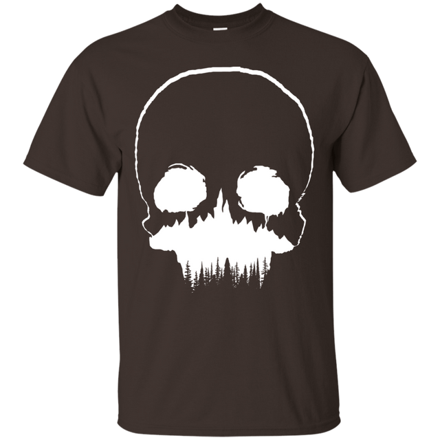 T-Shirts Dark Chocolate / S Skull Forest T-Shirt