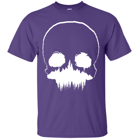 T-Shirts Purple / S Skull Forest T-Shirt