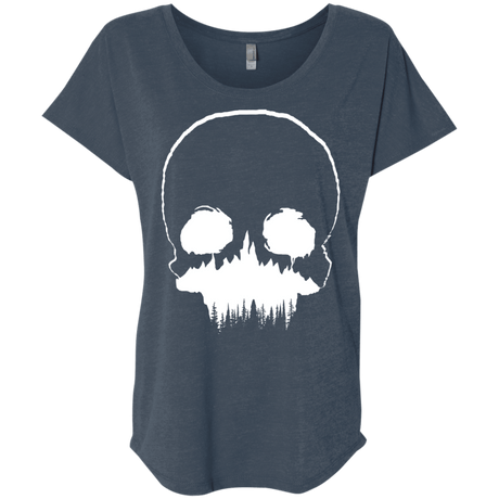 Skull Forest Triblend Dolman Sleeve