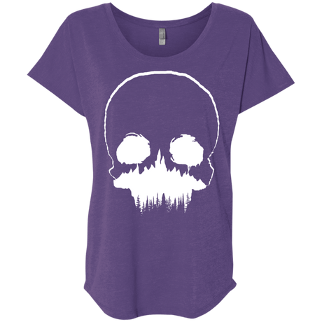 Skull Forest Triblend Dolman Sleeve