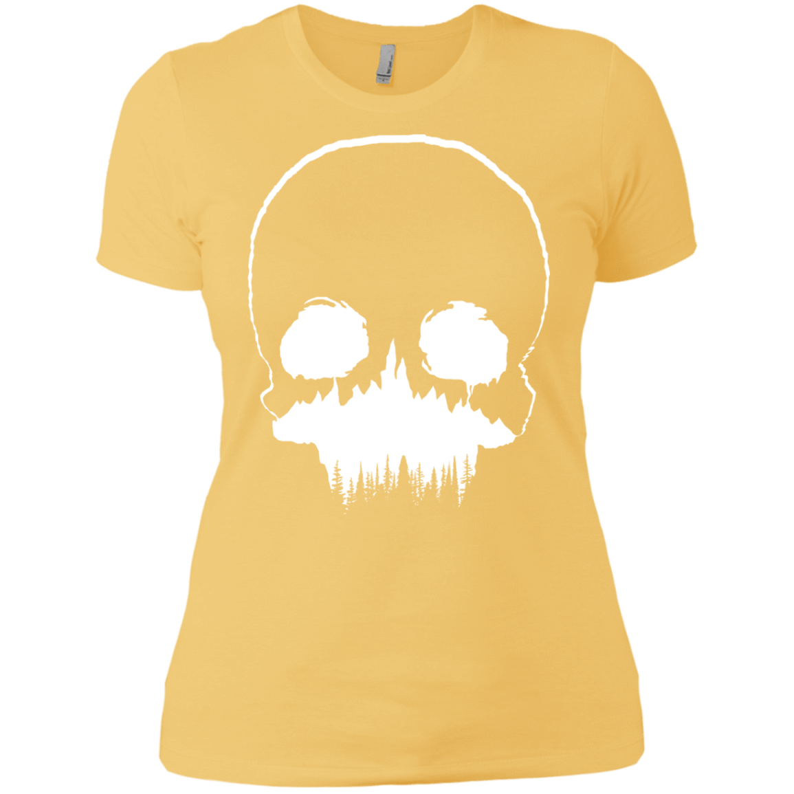 T-Shirts Banana Cream/ / X-Small Skull Forest Women's Premium T-Shirt