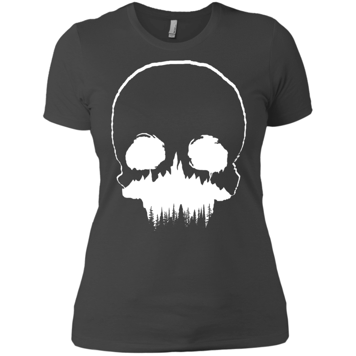 T-Shirts Heavy Metal / X-Small Skull Forest Women's Premium T-Shirt