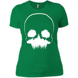 T-Shirts Kelly Green / X-Small Skull Forest Women's Premium T-Shirt