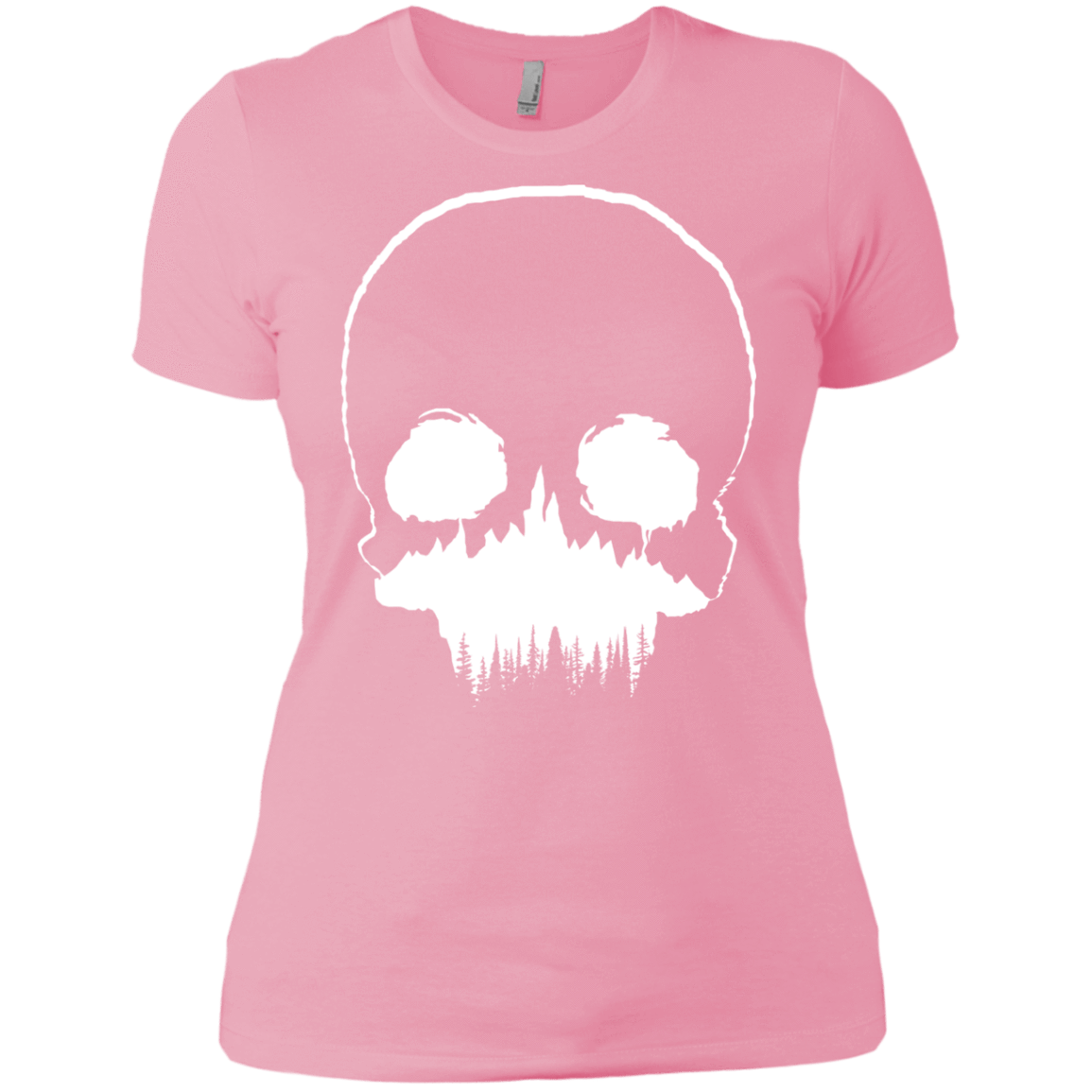 T-Shirts Light Pink / X-Small Skull Forest Women's Premium T-Shirt