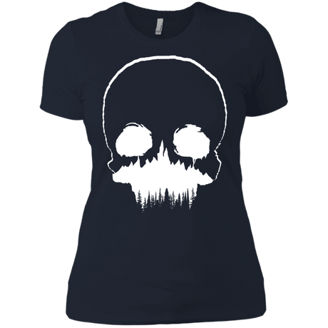 T-Shirts Midnight Navy / X-Small Skull Forest Women's Premium T-Shirt