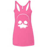 Skull Forest Women's Triblend Racerback Tank