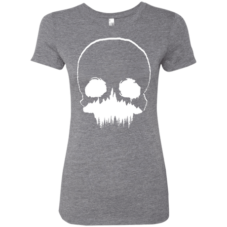 T-Shirts Premium Heather / S Skull Forest Women's Triblend T-Shirt