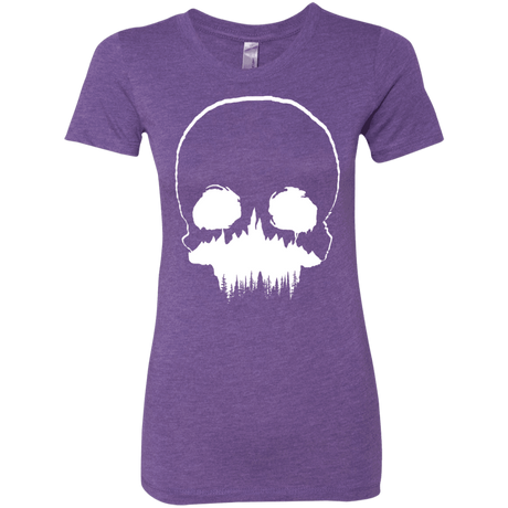 T-Shirts Purple Rush / S Skull Forest Women's Triblend T-Shirt