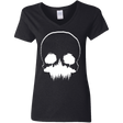 T-Shirts Black / S Skull Forest Women's V-Neck T-Shirt