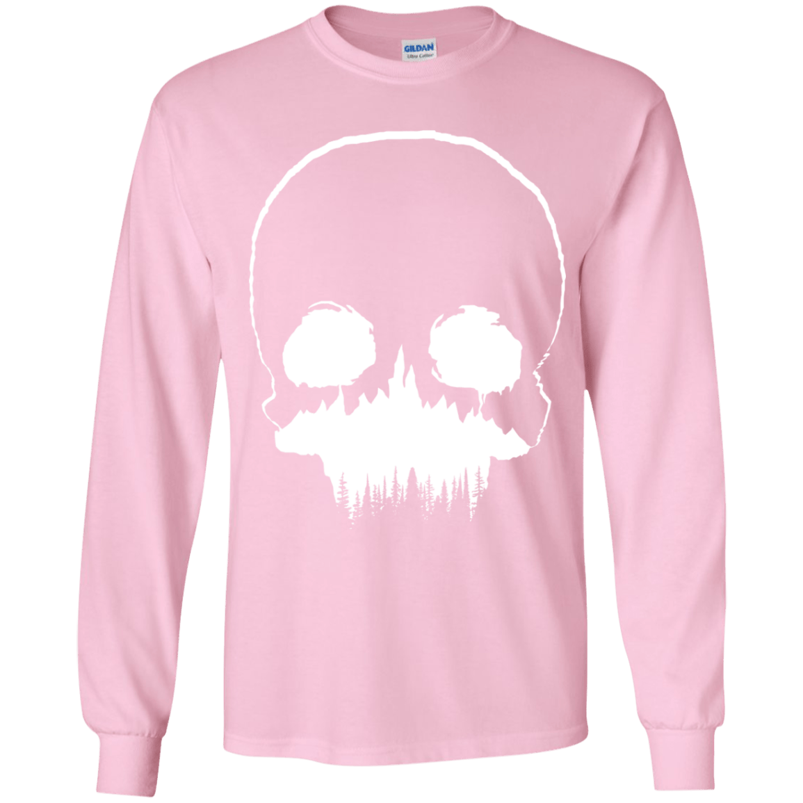 Skull Forest Youth Long Sleeve T-Shirt