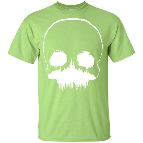 T-Shirts Mint Green / YXS Skull Forest Youth T-Shirt