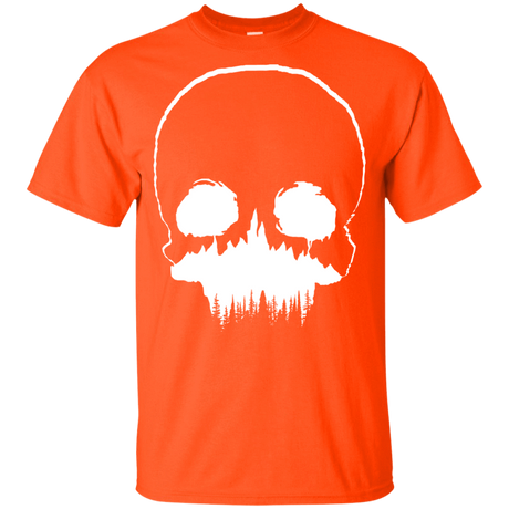 T-Shirts Orange / YXS Skull Forest Youth T-Shirt