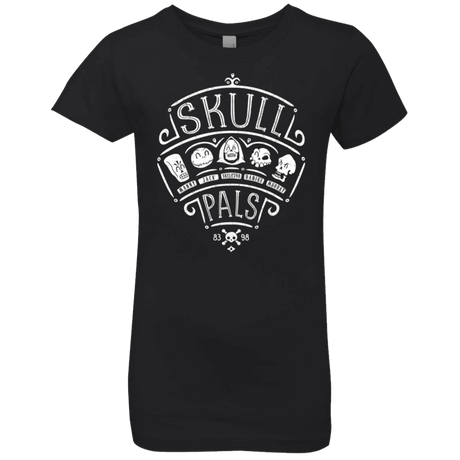 T-Shirts Black / YXS Skull Pals Girls Premium T-Shirt