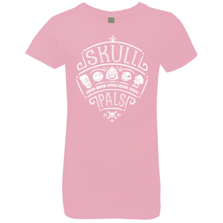 T-Shirts Light Pink / YXS Skull Pals Girls Premium T-Shirt
