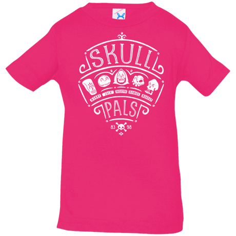T-Shirts Hot Pink / 6 Months Skull Pals Infant Premium T-Shirt