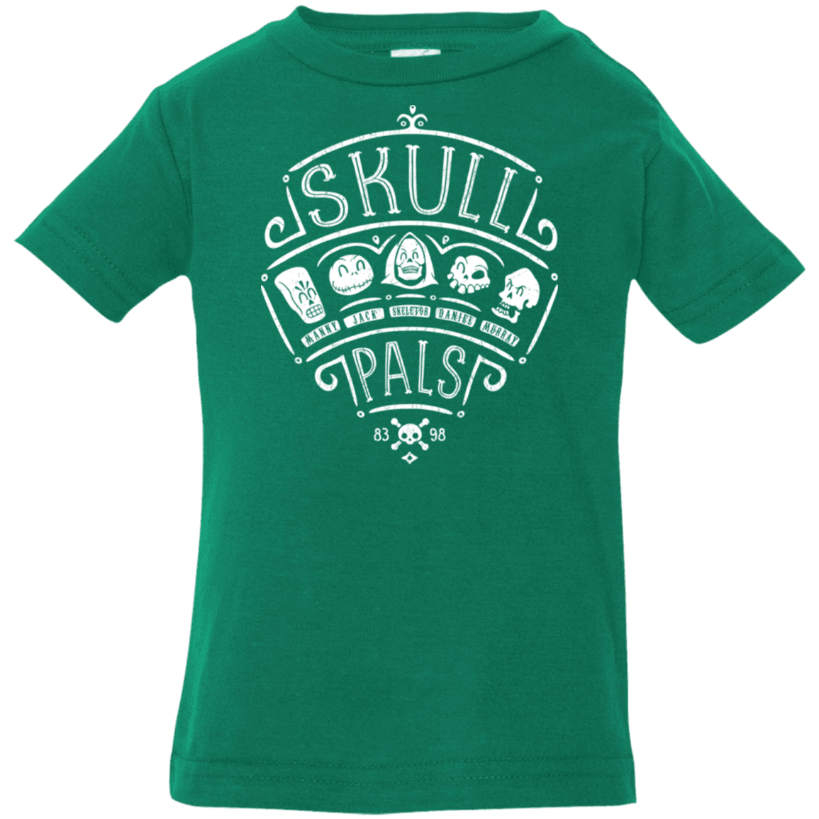 T-Shirts Kelly / 6 Months Skull Pals Infant Premium T-Shirt