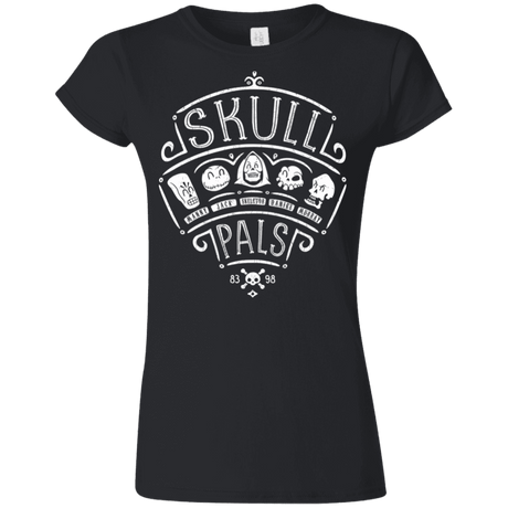 T-Shirts Black / S Skull Pals Junior Slimmer-Fit T-Shirt